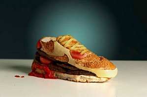 shoe burger